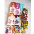 Lavashak Box Ready to Eat Deal / 3 Maxi lavashak + 4 Torshi Sevan Lavashak + 250g Fruity Bar + 250g Hampa Imli + 3 Imista Fruity Bar + 2 Big Fruity Bar + 12 Dakar Masala + 5 Tamil Sauce. 
