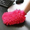 Export Quality Washing Gloves Car Body Cleaning Tool Microfiber Chenille Multicolor. 