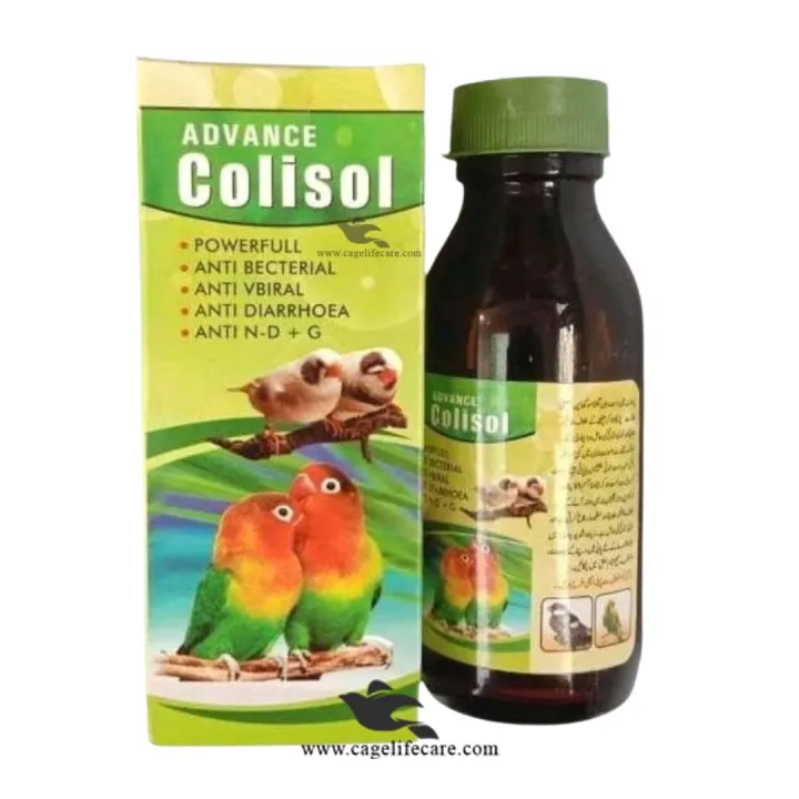 Advance Colisol 100ml – Antibacterial & Antiviral Medicine for Birds ...