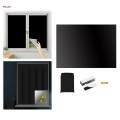 Blackout Curtain Blackout Shades Camper Windows No Drill Removable Blackout Window Film Travel Blackout Curtains for Travel Use Office. 