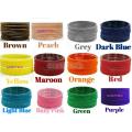 24pcs/ 2 Dozen velvet glass bangles / 25 colors in  Standard Size. 