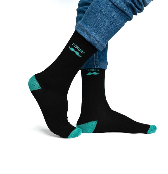 Socks Club Monday Funky Socks Socks For Men / Socks for Girls / Socks for Women / Socks for Boys