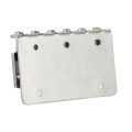 KOKKO 6-string 65mm Electric Guitar Hardtail Fixed Bridge Ball String Code Tail Pipe Top-load Bridge Compatible For Strat Tele. 
