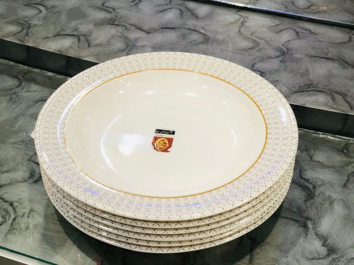 Plates%20-%20Curry/Broth/Soup%20Plates%20-%209%20inch%20Dinner%20Plates%20Melamine%20-%20High%20Quality%20Double%20Glazed%20(Set%20of%206)%20-%20Image%203