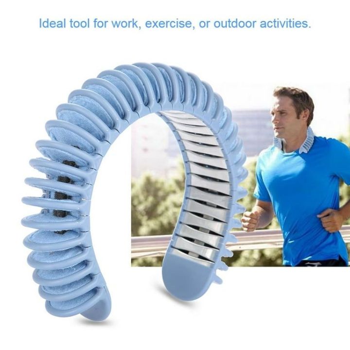 Body Neck Cooler Summer Cooling Band Wearable Belt /1pc Summer Wearable Neck Air Cooler Body Neck Cooling Belt Band Personal Cooling System for Indoor Outdoor Travel/Body Neck Cooler Summer Cooling Band Wearable Belt