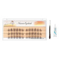 Three Rows Of Travel Set Of False Eyelashes Beginner'S Trial Set Of Eyelashes Natural Mom Raw Feeling Single Cluster Simulation Eyelashes. 