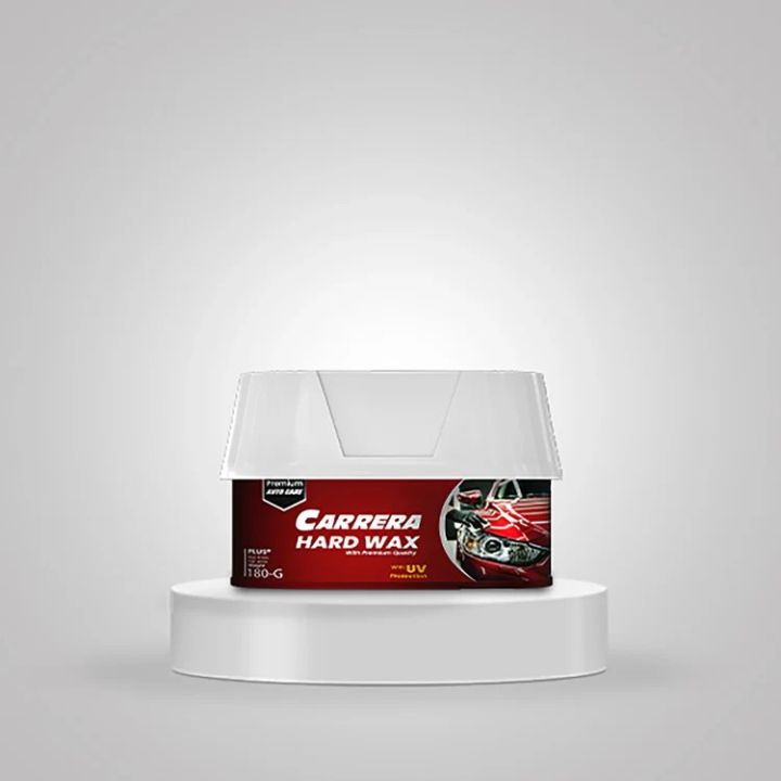 Carrera Hard Wax - Car Wax - Car Shiner - Auto Shiner - Car Glow - Car Polish Wax 180gm