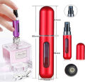 Miss Beauty  Portable Mini Perfume Refillable Atomizer Container, Portable Perfume Spray Bottle, Travel Perfume Scent Pump Case Fragrance Empty Spray Bottle for Traveling and Outgoing(5 ml). 
