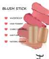 Top Selling Rhode Pocket Blush Stick Dual- Purpose Long-Lasting Natural Nude Makeup Blush Stick Beauty Skin Pocket Cheek Lip Cream Blush Waterproof Stick,Travel Cosmetics For Daily Use. 