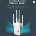 300Mbps WiFi Range Extender Dual Band 2.4G 5G Wireless Signal Booster Repeater with 4 High Gain Antennas | Long Range WiFi Amplifier Router | Easy Setup WiFi Repeater | D Link AC 300 Best Wireless Access Point. 