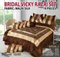 14 pieces bridal fancy vicky razai set export quality. 