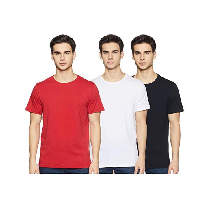 Pack of 3 Summer cotton T-shirts For Men