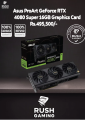 Asus ProArt GeForce RTX 4080 Super 16GB Graphics Card. 