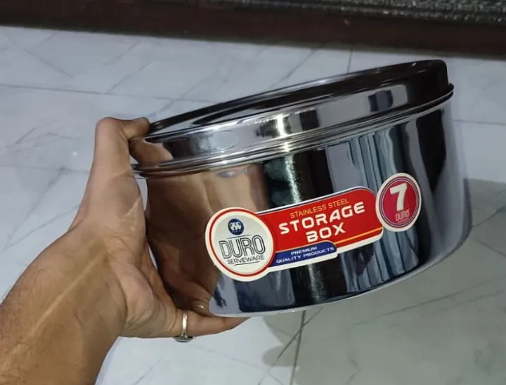 2%20Pcs%20Storage%20Boxes%20with%20Lids%20Stainless%20Steel%20Size%209%20inches%20and%2010%20inches%20-%20Image%206