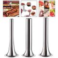 1pc Meat Grinder Enema Accessories Sausage Funnel Stainless Steel Lengthened Arc Enema Tube Large Medium and Small. 