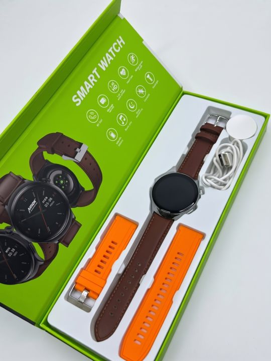 AIROX%20W2+%20Smart%20Watch%20%E2%80%93%201.46"%20Full%20Touch%20Display%20%7C%20Bluetooth%205.2%20%7C%20Stylish%20Smartwatch%20-%20Image%202