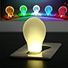 Portable Ultra-thin Mini LED Wallet Pocket Credit Card Size Lamp Night Light. 