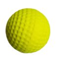 Pack of 3 PU Dimple Rubber Cricket Balls - Soft Tennis Ball for Practice. 