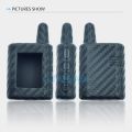1 Carbon Silicone Car Key Case For Scher-Khan Magicar A B Scher Khan Two Way Car Alarm LCD Remote Control Fob Cover Protector Bag. 