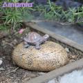 Key Hider for Yard Waterproof Resin Key Box Outdoor Garden Ornament Key Hider with Secure Simulation Stone Design Ideal for Southeast Asian Buyers Hidden Key Holder. 