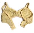 Women girls cotton stuff bra brazzers Black And Skin Color. 