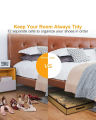 Shoe Organizer 12 Pair Storage Box Under Bed,. 