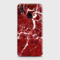 vivo Y93 Cover - SkinLee HQ Hard Case - Deep Red Marble - SKINLEE-129-1-433-290. 