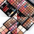 All-in-One Travel Makeup Kit – 90 Shades with Face & Lip Essentials | Compact Glam Palette. 