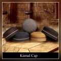 Kamal Muslim Cap For Men's Islamic Prayer Kufi Headwear Suiting Fabric  Stylish Namaz Salah Topi Traditional Wear Thread Hand Made Design. 