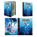 Summerflowers - 240PCS Game Card Collection Holder for Pokemon Cards Album Book Cartoon - Anime Collection Folder for kids (cards excluded). 