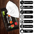 WBM Biodegradable Wet Wipes, Orange Scented - 20 Pcs | Deep Cleansing Kitchen Cleaning Wipes. 