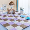 8pcs Leaf Pattern Foam Floor Mats Set. 