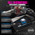 H4 - X-7Seven Kronos Series LED Headlights High/Low Beam - 6500k Colour - USA - One Year Warranty. 