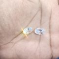 Original Zircon Stone White Color 8.0 crt ± 1crt Gems Stone for ring round shape stone. 