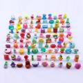 Fruit Family Plastic Small Toys Cute Pen Cap Doll Christmas Gift. 