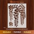 Wisteria Stencil Layering Stencils Wall Painting Scrapbook Coloring Embossing Album Decorative Template.. 