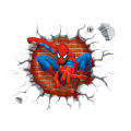 Laxuaoe Wallpaper Easy to Use Cartoon Spiderman Wall Sticker. 