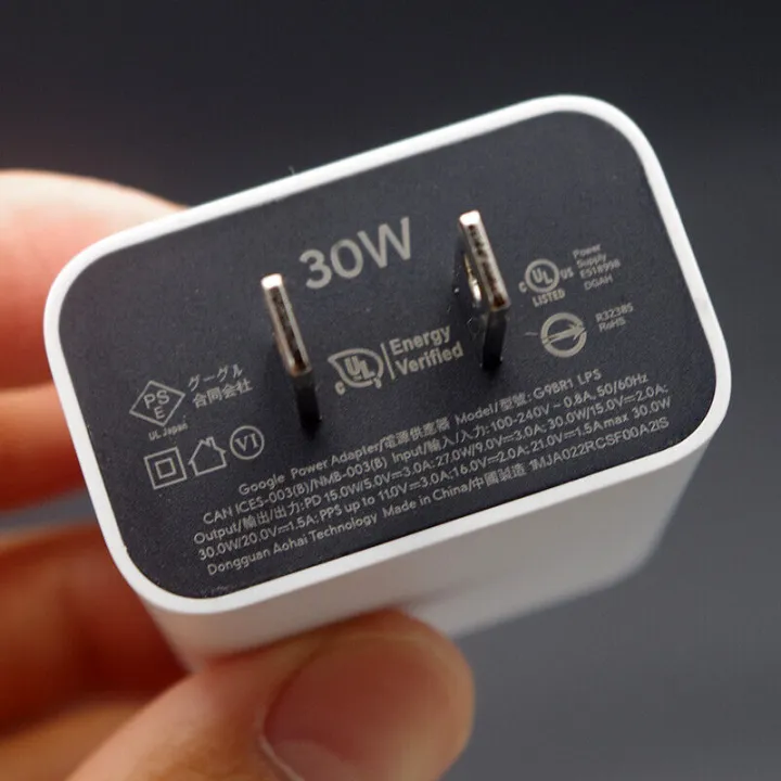 Google%2030W%20Rapidly%20fast%20Charger%20Fast%20Charging%20Pixel%203%203xl%204%204xl%205%205a%206%207%20pro%205%20A%20Adapter%20Compatible%20with%20Google%20Products%20and%20Other%20USB-C%20Devices%20-%20Image%203