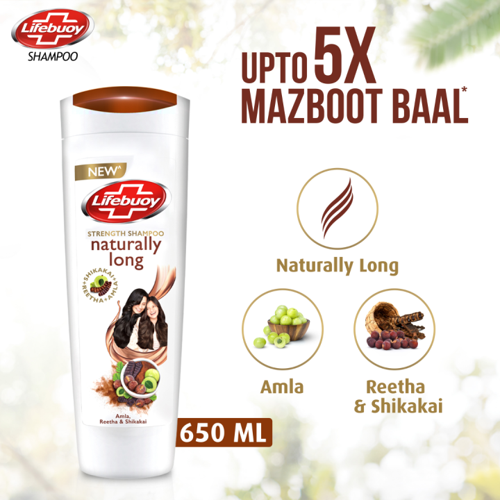 Lifebuoy Shampoo Naturally Long - 650ML