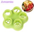Amamia Sausage Mould Easy to Clean Manual Fancy Ham Sausage Cutting Mold. 