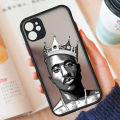 【Buried Buzie】Rapper 2Pac Tupac Shakur Phone Case for IPhone 15 14 13 12 11 Pro Max Mini X XS Max XR 8 7 Plus SE2 Shockproof Hard Cover Fundas. 
