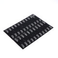 1Sheet Gym Equipment Weight Sticker Labels Power Equipment Label WANNA. 