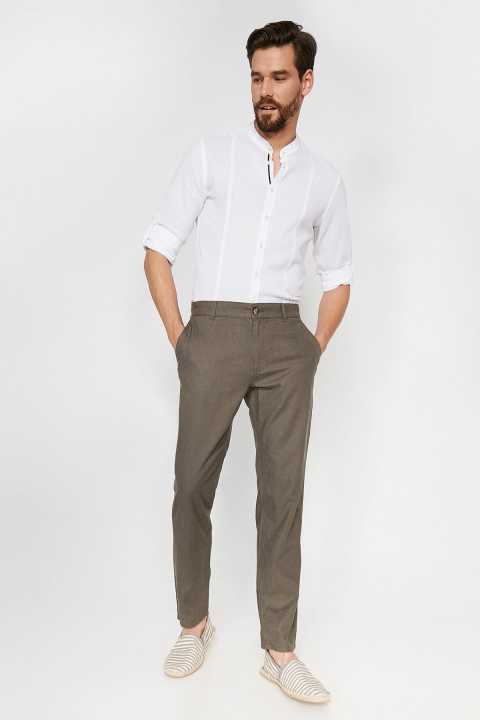 Koton%20Men's%20Coffee%20Pocket%20Detail%20Trousers%209YAM41992BW%20-%20Image%203