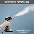 Tefal Handheld Clothes Steamer, Powerful 90g/min Steam Boost, Ready to Use in 25 Seconds, Black and Silver, DT8250. 