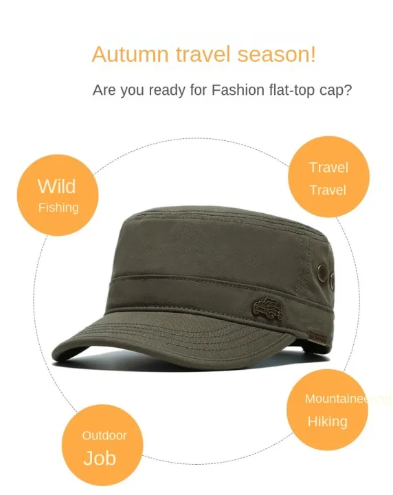Jeep%20Men's%20Cotton%20Army%20Cap%20Adjustable%20Baseball%20Cap%20-%20Image%208