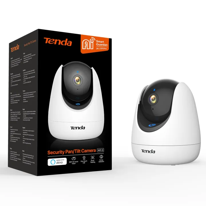 Tenda%20Indoor%20Surveillance%20Camera,%202K,%20360%20Degree%20WLAN%20IP%20Camera,%20Motion%20Sensor%20and%20Individual%20Alarm,%20Dog%20Camera/Pet%20Camera/Baby%20Monitor%20Camera%20with%202-Way%20Audio,%2012%20m%20Night%20Vision,%20LAN/WLAN%20Camera,%20CP6%20-%20Image%202