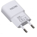 Tecno Fast Charger 18W Adapter with Data Cable TypeC USB Fast Charging for All Tecno Mobile Smart Phones. 