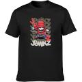 Jabbawockeez Summer Men's Novelty Short Sleeved 3D Printed T-Shirt Crewneck Casual Unisex Tee. 