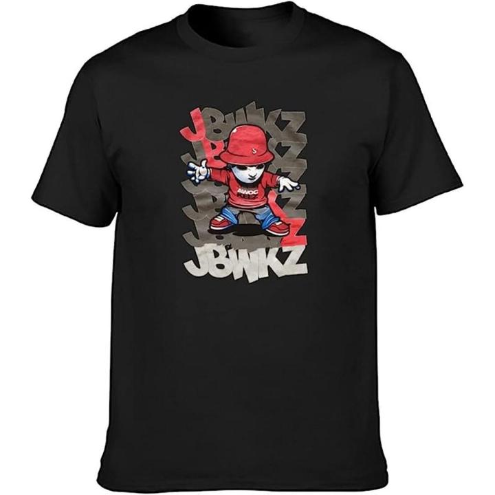 Jabbawockeez Summer Men's Novelty Short Sleeved 3D Printed T-Shirt Crewneck Casual Unisex Tee