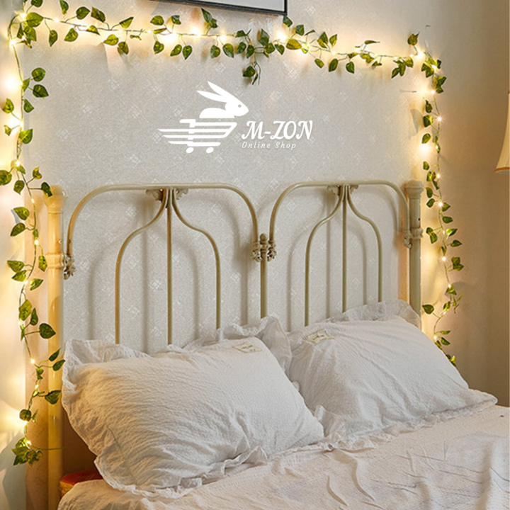 Artificial bail fairy lights string for home, office, wedding, function decoration 15 ft long, Fairy Light With Bails Switch Operated and Available in different shapes of leaves